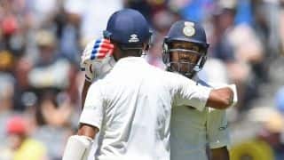 Debutant Mayank Agarwal shines as India make solid start to third Test